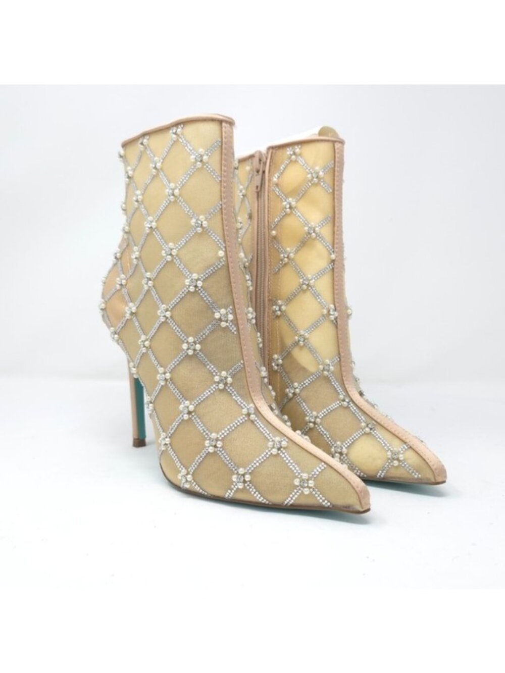 Betsey Johnson Women's Larkk Ankle Boot Nude - Picture 2 of 11